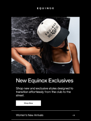 Equinox - New Equinox Exclusives. The Shop at Equinox.