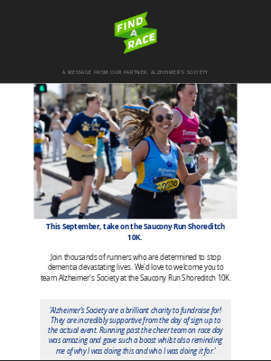 Find a Race - Sign up to Saucony Run Shoreditch 10K!
