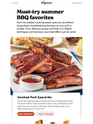 Wegmans Food Markets - Have You Tried These Summer BBQ Favorites?