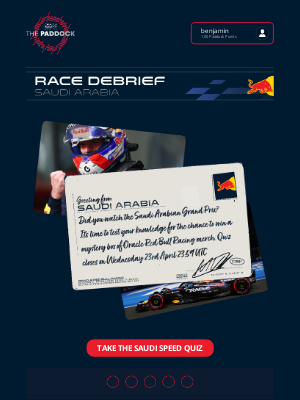 Red Bull Racing - Win an ORBR Merch Bundle...