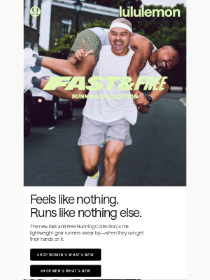 Lululemon - The new drop every runner's chasing