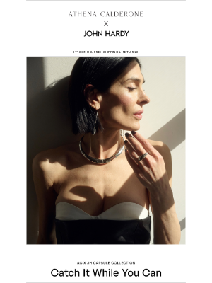 Limited time left to shop the Athena Calderone collab