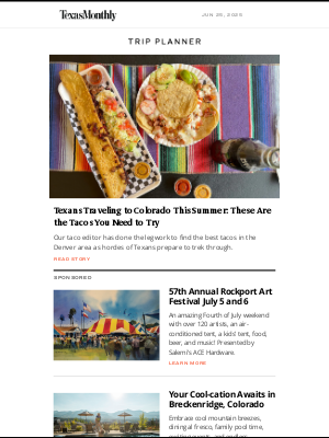 Texas Monthly - Ready to Cool Down?