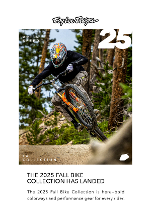 Troy Lee Designs - The 2025 Fall Bike Collection Has Landed
