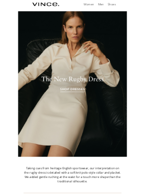 Vince - Refined Sport: The Rugby Dress