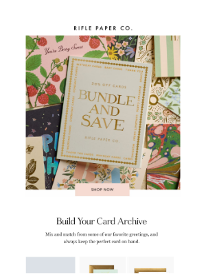 Rifle Paper Co. - Build Your Own Card Collection