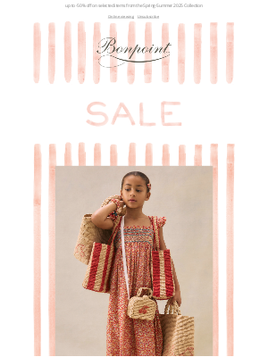 Bonpoint - Our Summer Sale Continues!