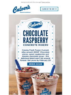 Culver's - Try This Mixer Before It’s Gone