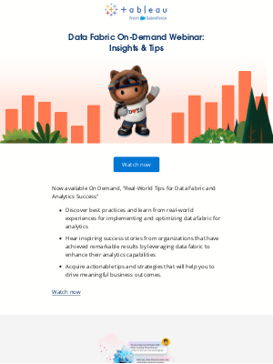 Salesforce - Discover Real-World Tips for Data Fabric and Analytics Success