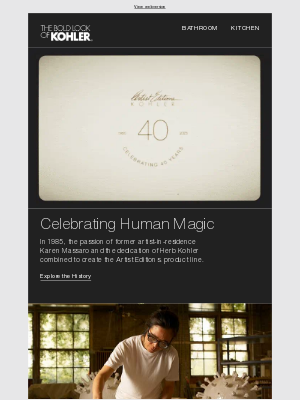 Kohler Co. - 40 years of Artist Editions