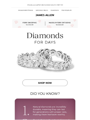 James Allen Rings - Lab or Natural? You Decide!