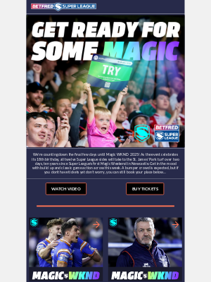 Super league (United Kingdom) - Get ready for some MAGIC ✨