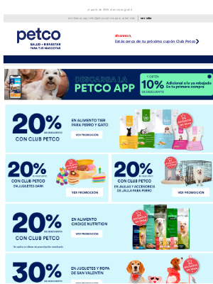 Petco (Mexico) Email Marketing Strategy & Campaigns | MailCharts