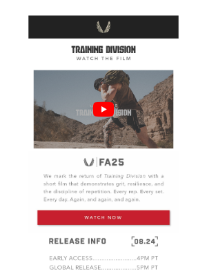 Aesthetic Revolution - FA25 Training Division: Watch Now