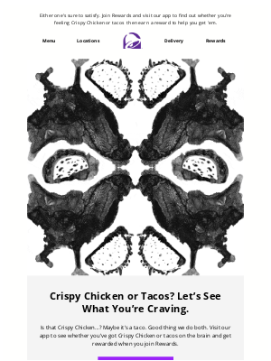Taco Bell - Do you see Crispy Chicken or tacos? 👀