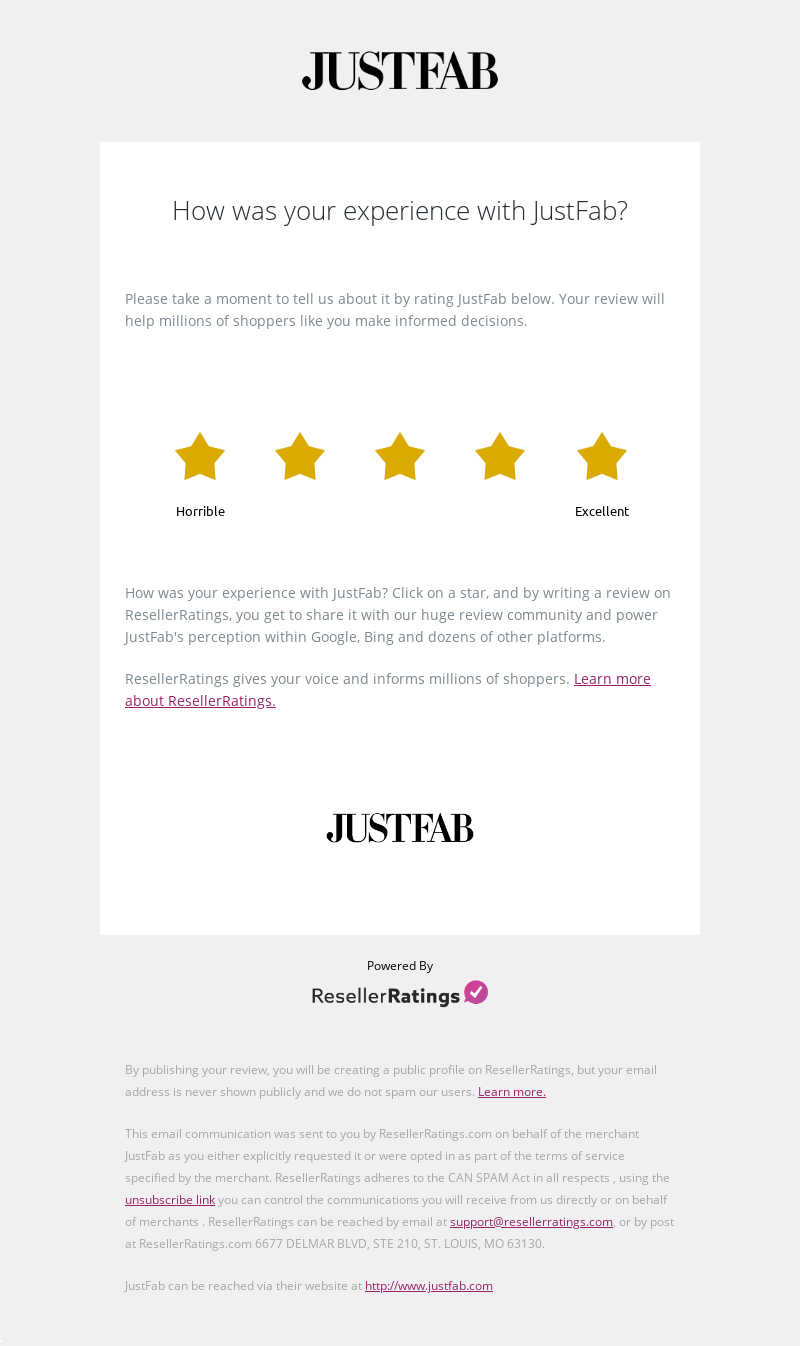 JustFab - What did you think of JustFab?