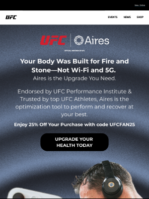 Ultimate Fighting Championship - Find Your Edge With Tech That UFC Athletes Trust