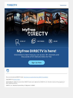 DIRECTV - Free TV. Free channels. Free movies