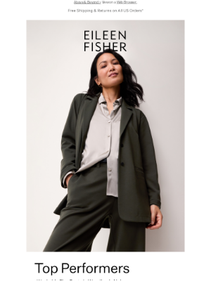 EILEEN FISHER - Power Ponte