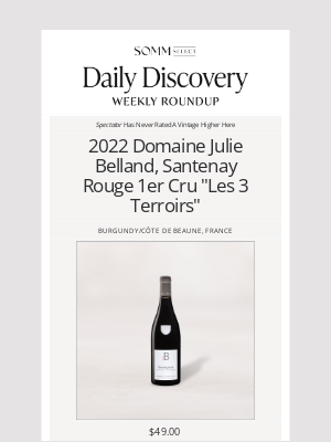 SommSelect - Drive This Red Burgundy Like You Stole It