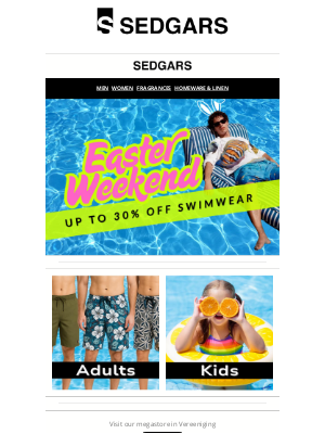 Sedgars - 🌤 Swimshorts You’ll Thank Yourself for Packing