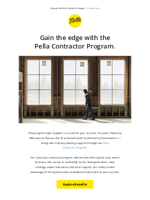 Pella - See how we support your business growth.
