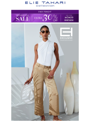 Elie Tahari - 🚨 Final Call! EXTRA 30% OFF Ends Tonight