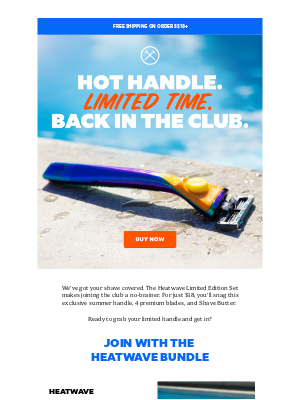 Dollar Shave Club - Your 40% off comeback awaits!
