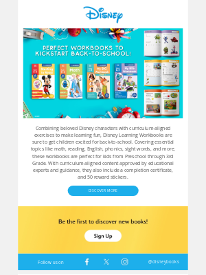 Disney - Ready. Set. Go! 9 Disney Learning Workbooks for An Awesome Back-to-School