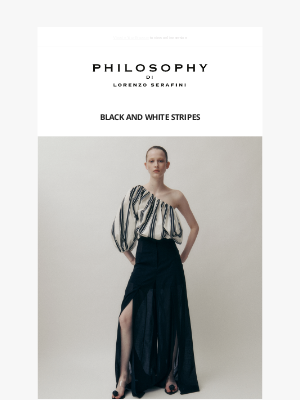 AlbertaFerretti - BLACK AND WHITE STRIPES