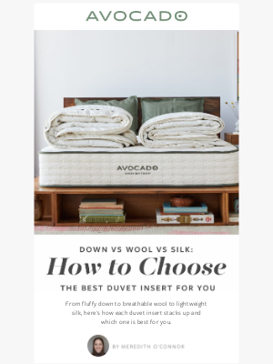 Down, Wool, or Silk: Which duvet insert is right for you?