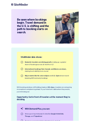 SiteMinder - Are travelers finding your hotel on Google?