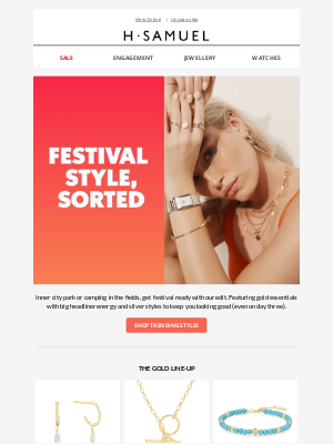 H.Samuel(United Kingdom) - It's festival season