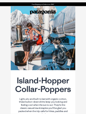 Patagonia - Cool-wearing button-down shirts