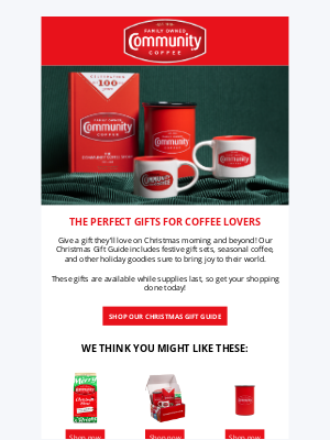 Community Coffee - 💡 Need Christmas gift ideas?