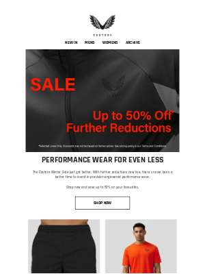 Castore - Castore Winter Sale