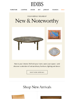 1stdibs - Must-see new arrivals: Furniture
