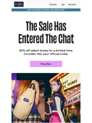 JanSport - We have something to say