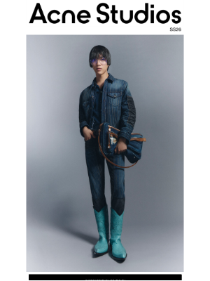 Acne Studios - Discover SS26 Menswear Lookbook