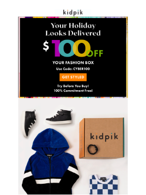 Kidpik - 100% Fashion, $100 OFF