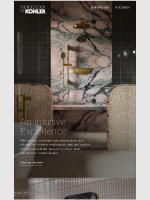 Kohler Co. - Personalized Showering At Your Fingertips