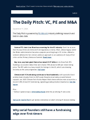 PitchBook Data - Why repeat founders raise more VC