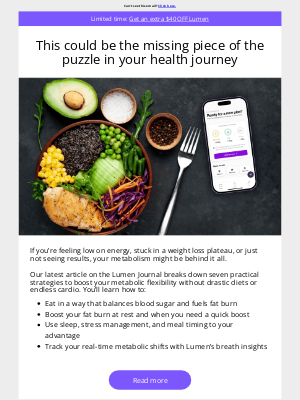 Lumen - 7 science-backed ways to kickstart your metabolism