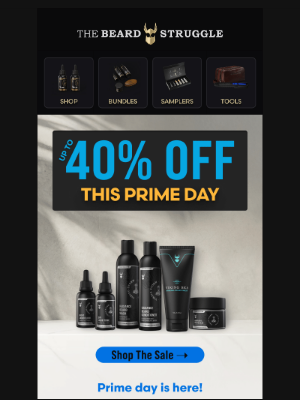 The Beard Struggle - Up to 40% OFF?