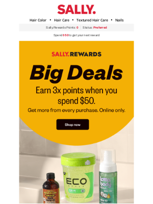 Big Deals & earn great rewards!