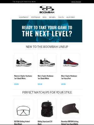 Boombah, Inc. - New Arrivals Just For You!