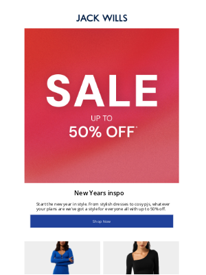 Jack Wills (United Kingdom) - Ring in the New Year in Style! 🎉