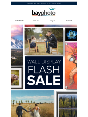 Black River Imaging - Flash Sale! 📸 15% Off Wall Displays