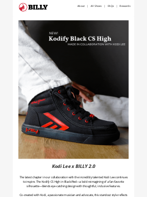 BILLY Footwear - The Kodify Collection👟🎶