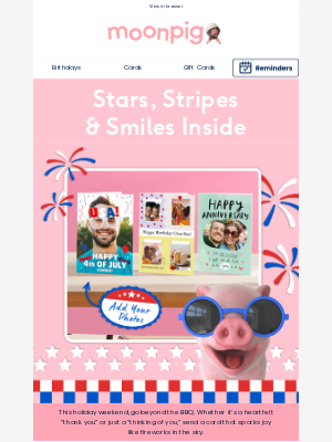 Moonpig - leanna, Get Early Access to Our July 4th Range 🎆